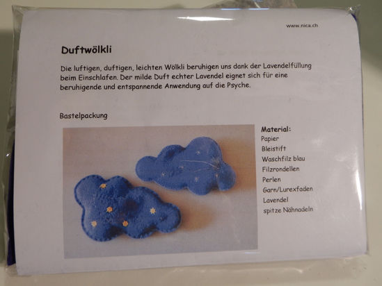 Bild von Bastelpackung Duftwölkli