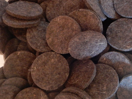 Bild von Rondellen grau 3 mm