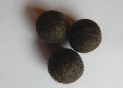 Bild von Filzkugel graphgrau 49 an Lager