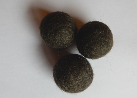 Bild von Filzkugel graphgrau 59 an Lager